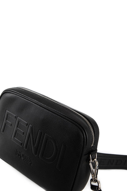 FENDI MAN BLACK CROSSBODY BAGS