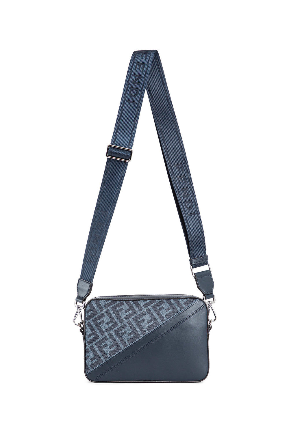 FENDI WOMAN BLUE CROSSBODY BAGS