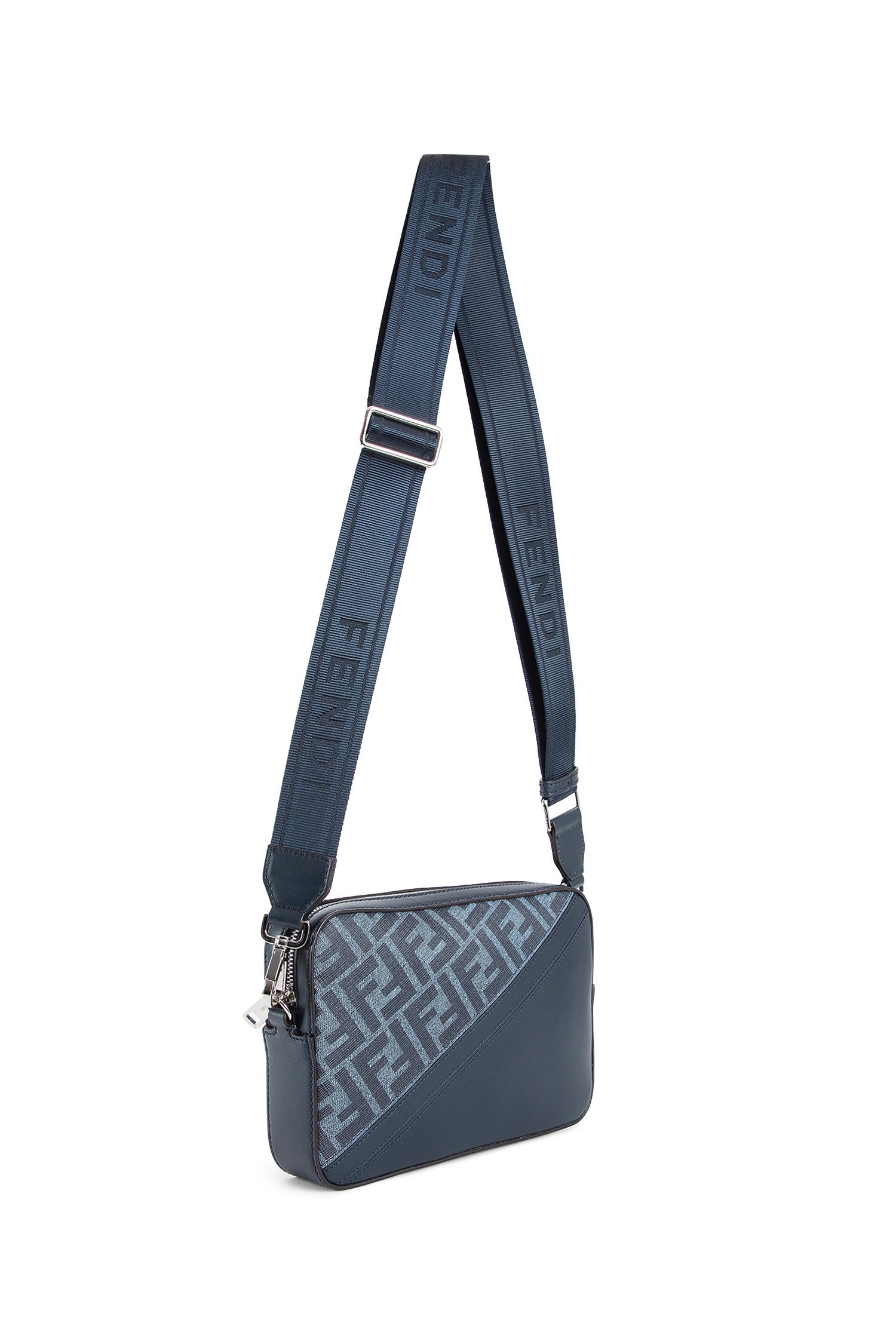 FENDI WOMAN BLUE CROSSBODY BAGS