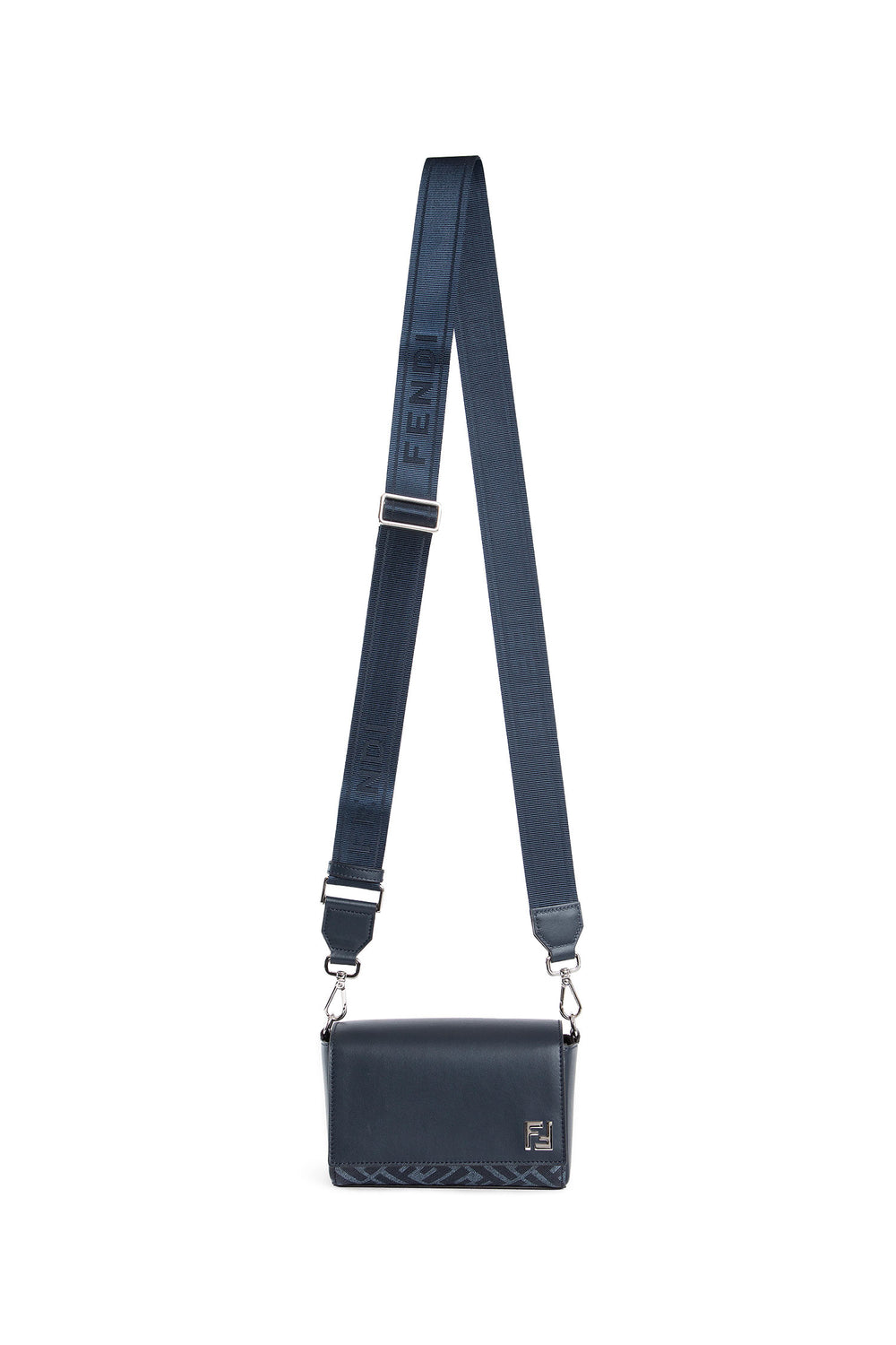 FENDI WOMAN BLUE CROSSBODY BAGS