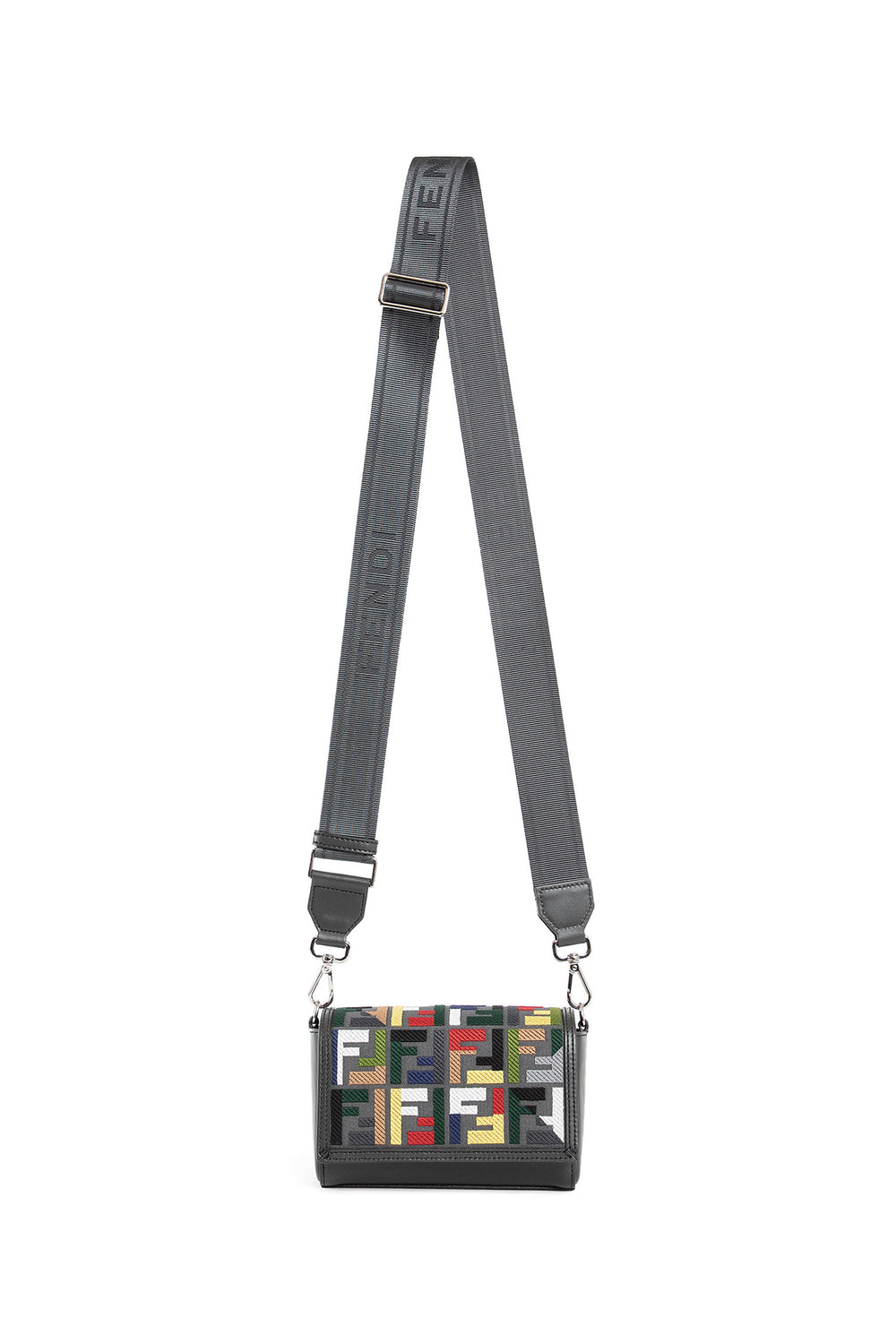 FENDI MAN GREY CROSSBODY BAGS