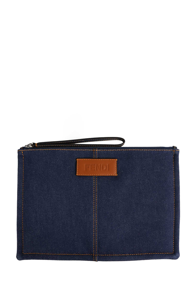 FENDI FF Medium Flat Pouch man