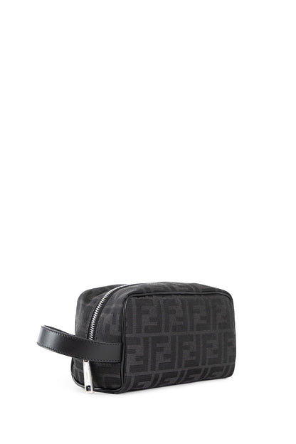 FENDI MAN BLACK CLUTCHES & POUCHES