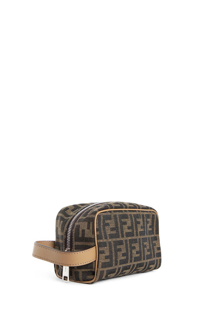 FENDI MAN BROWN CLUTCHES & POUCHES