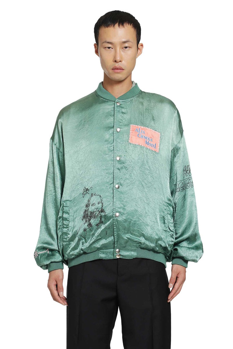 PALY HOLLYWOOD Jim's Room Satin Jacket man