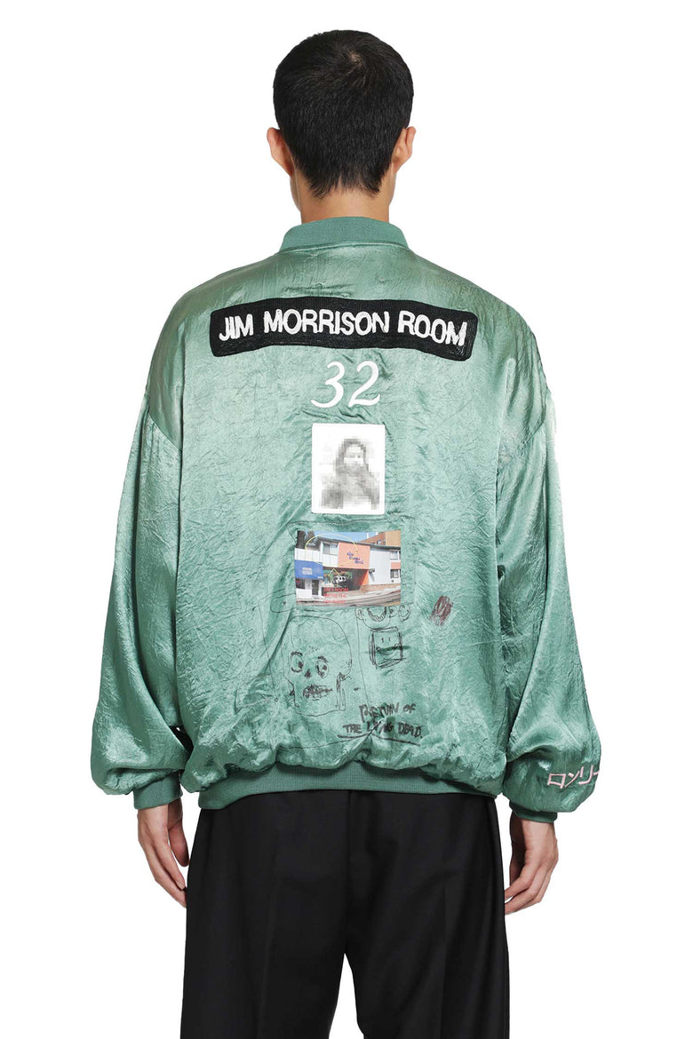 PALY HOLLYWOOD Jim's Room Satin Jacket man