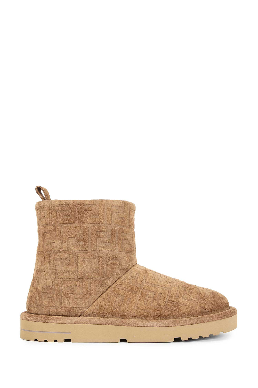 FENDI FF Suede Ankle Boots man