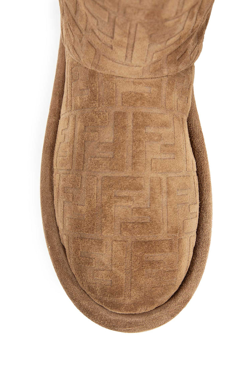 FF Suede Ankle Boots