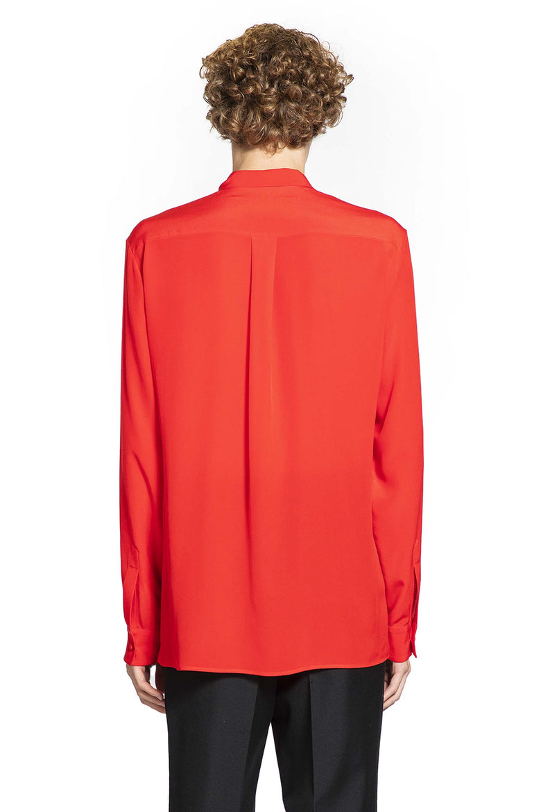 VALENTINO Silk Crepe Shirt man
