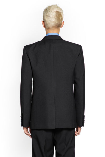 Double-Breasted Wool Gabardine Blazer