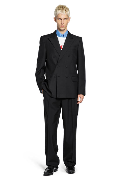 Double-Breasted Wool Gabardine Blazer