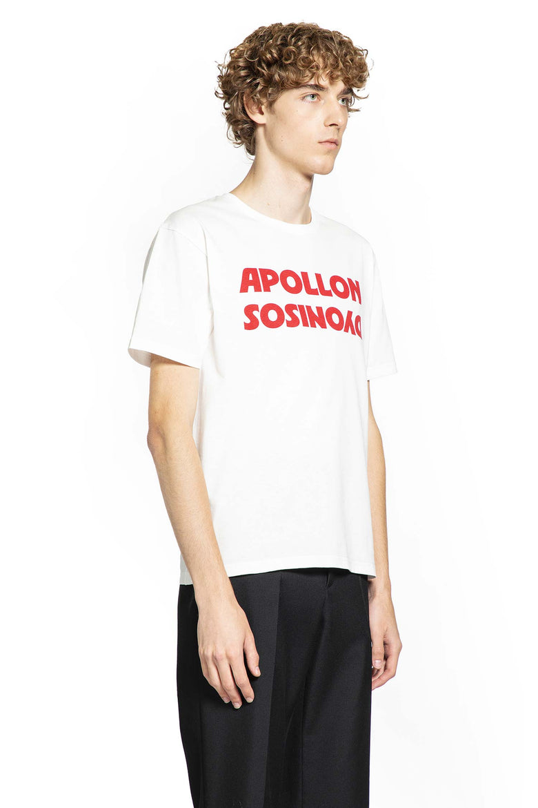 VALENTINO MAN WHITE T-SHIRTS & TANK TOPS