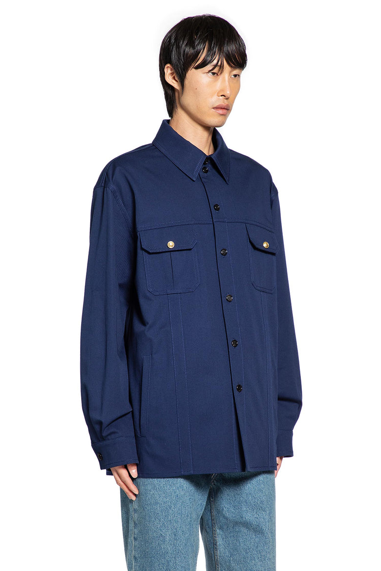 Cotton Gabardine Overshirt