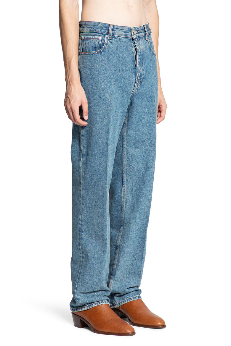 Washed 5 Pocket Jeans