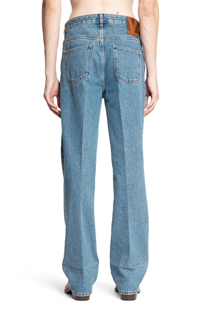 Washed 5 Pocket Jeans