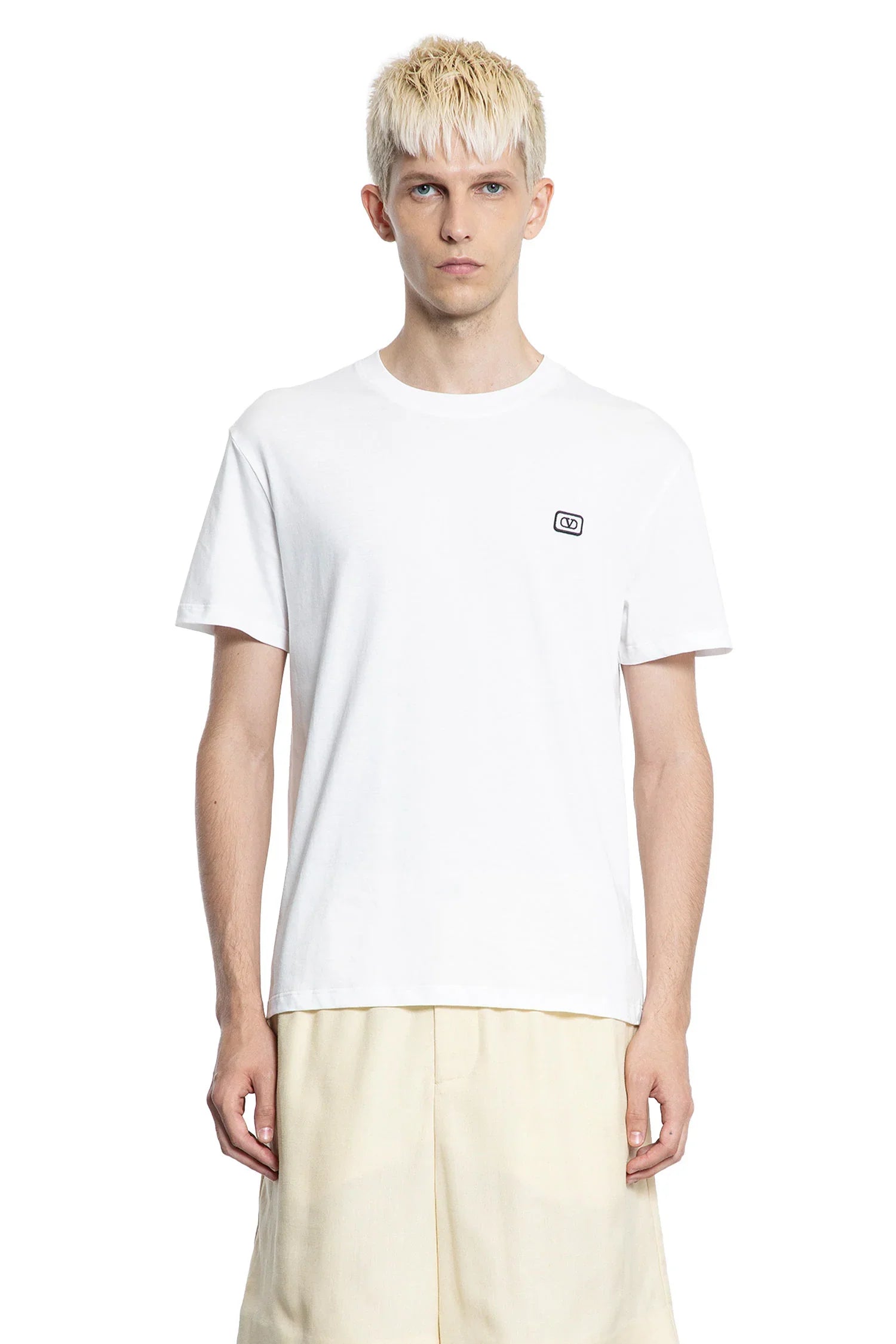VALENTINO MAN WHITE T-SHIRTS & TANK TOPS - Antonioli.eu
