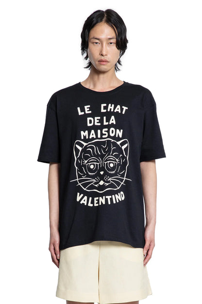 VALENTINO MAN BLACK T-SHIRTS & TANK TOPS - Antonioli.eu