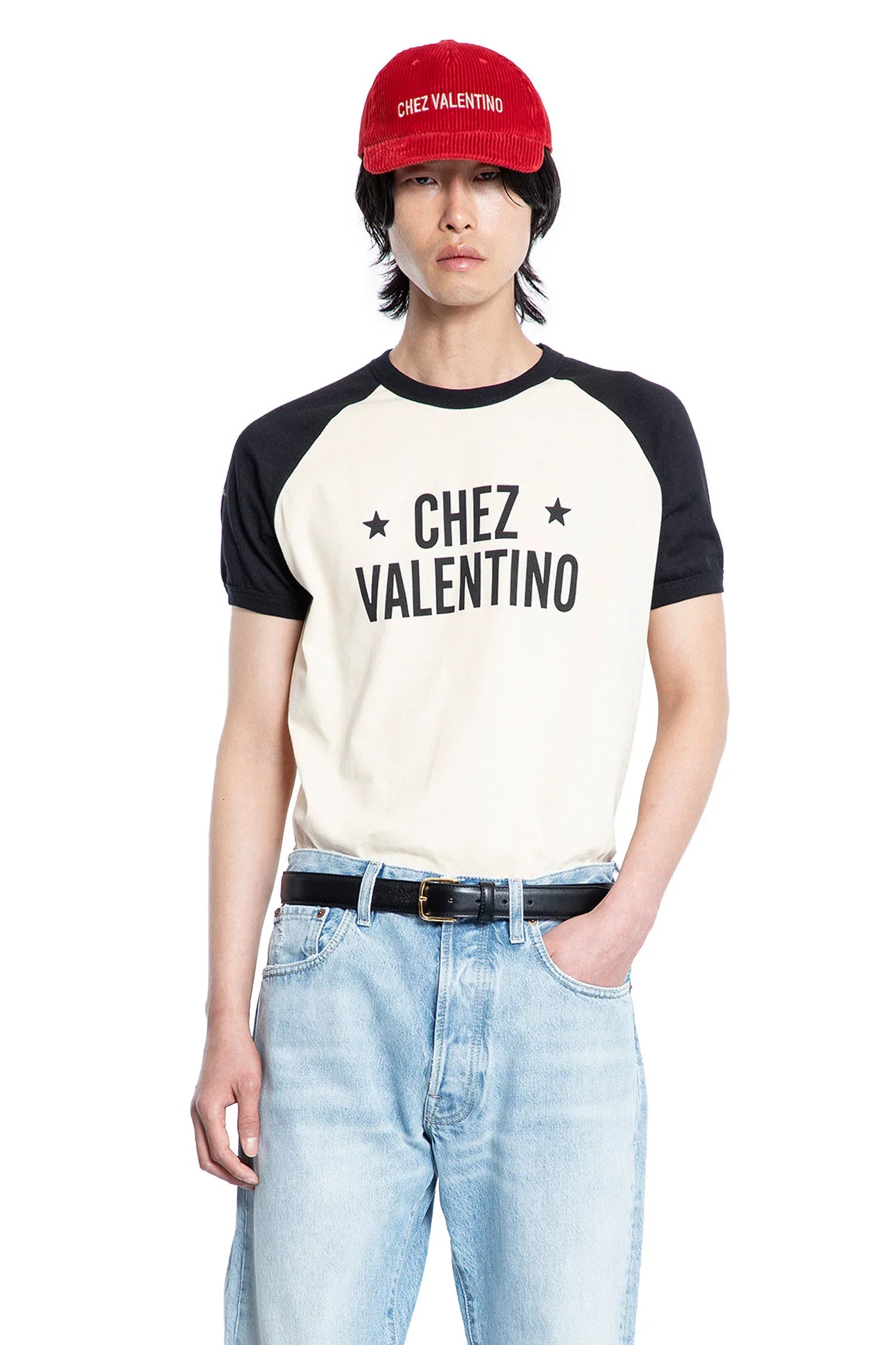 Chez Valentino Baseball T-Shirt - Antonioli.eu