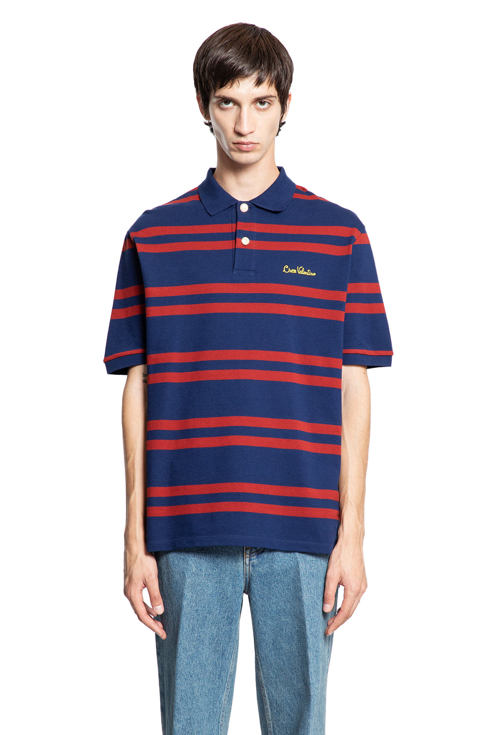 Chez Valentino Piqué Polo Shirt