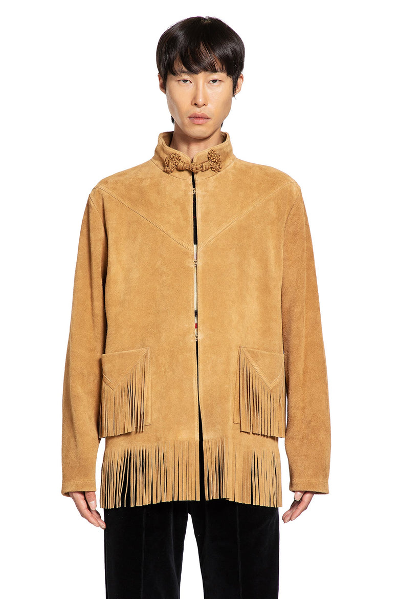 Fringed Suede Jacket