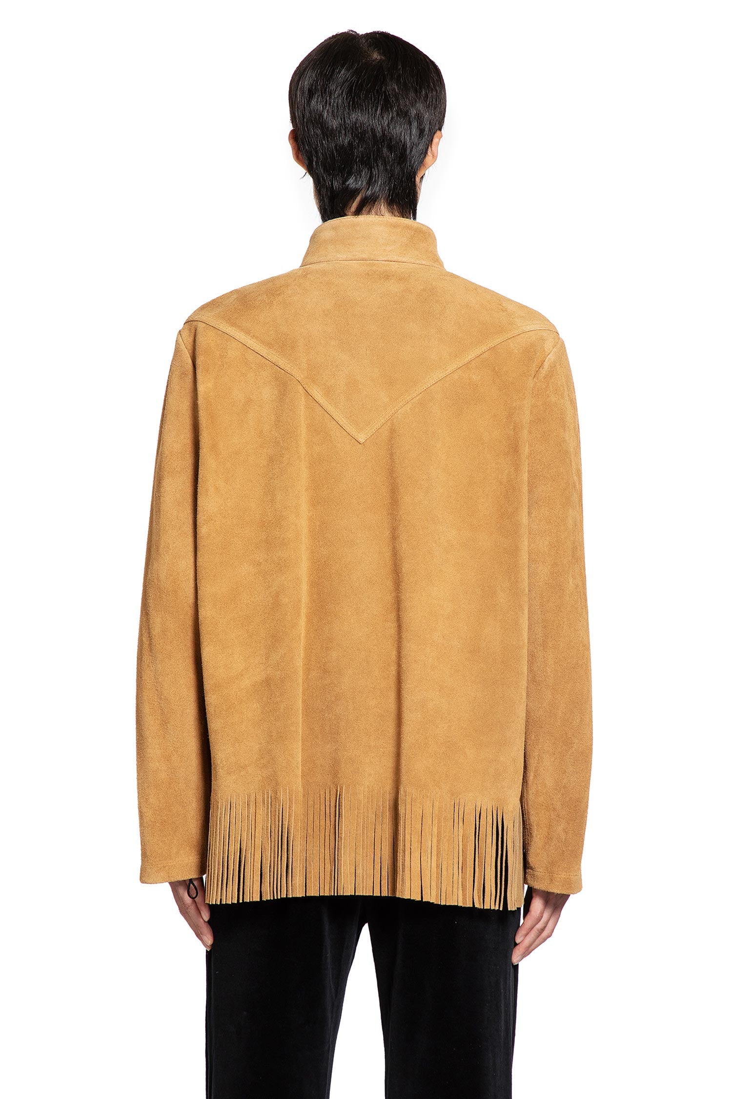 Fringed Suede Jacket