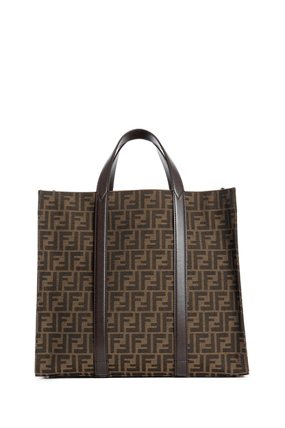 FENDI MAN BROWN TOTE BAGS