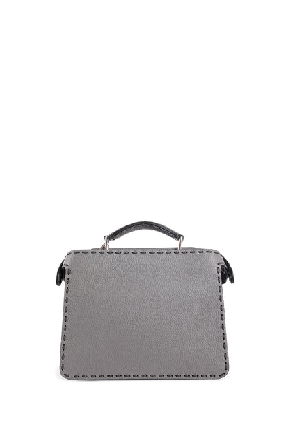 FENDI MAN GREY TOP HANDLE BAGS