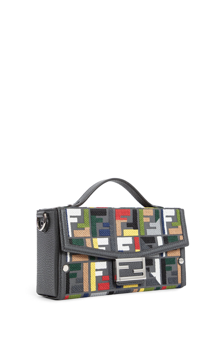 FF Canvas Baguette Bag
