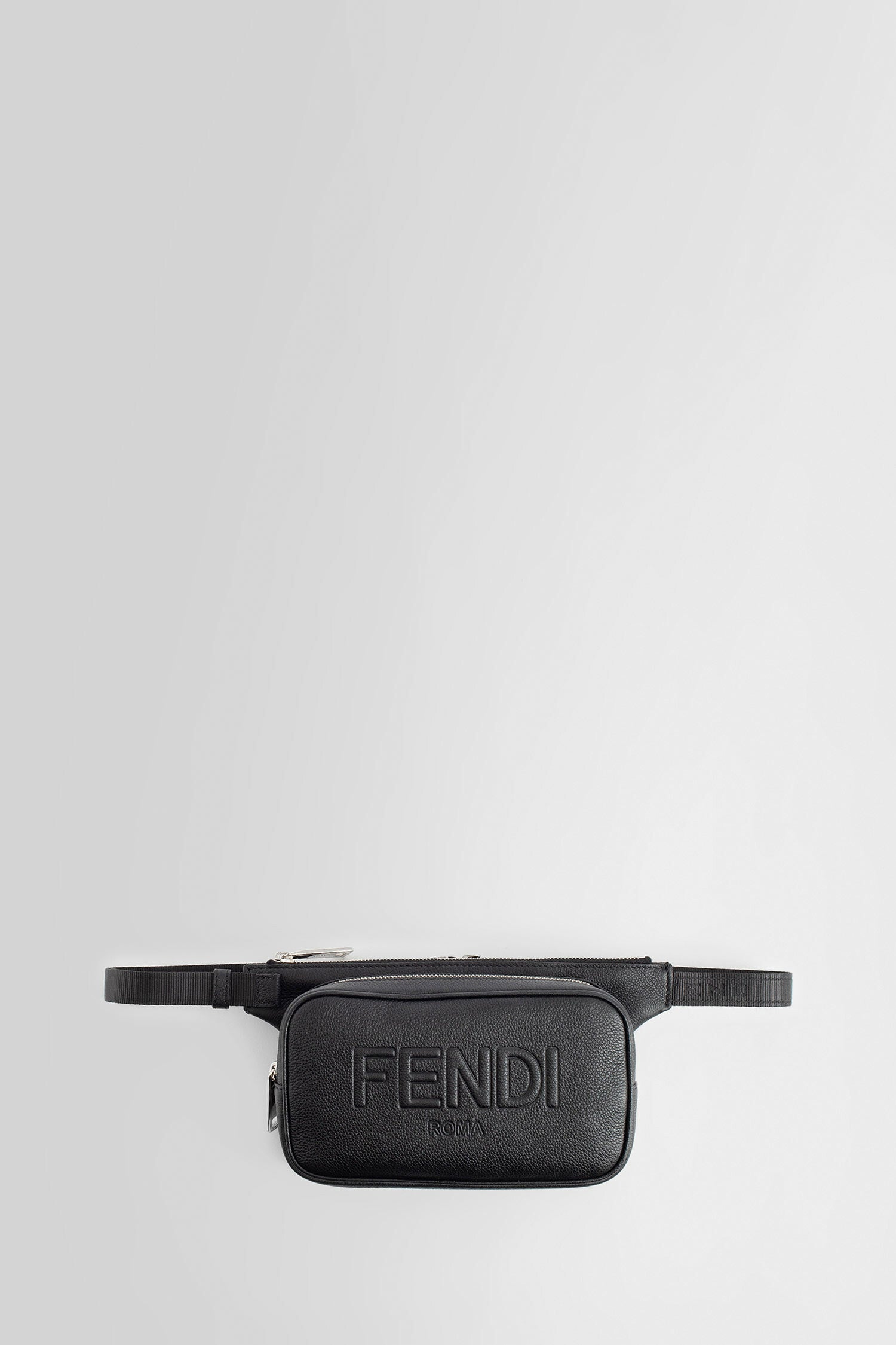 FENDI MAN BLACK FANNY PACKS