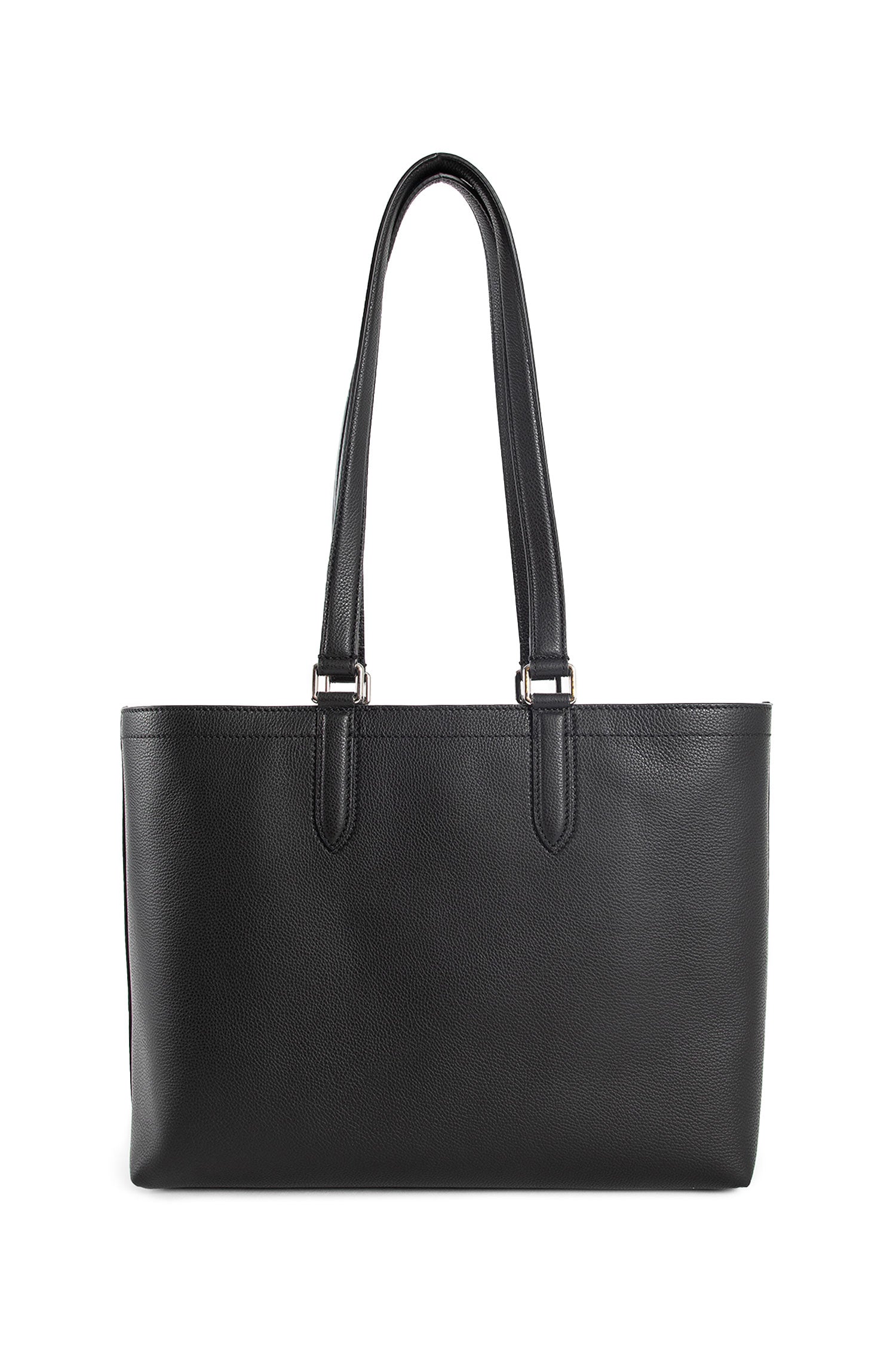 FENDI MAN BLACK TOTE BAGS