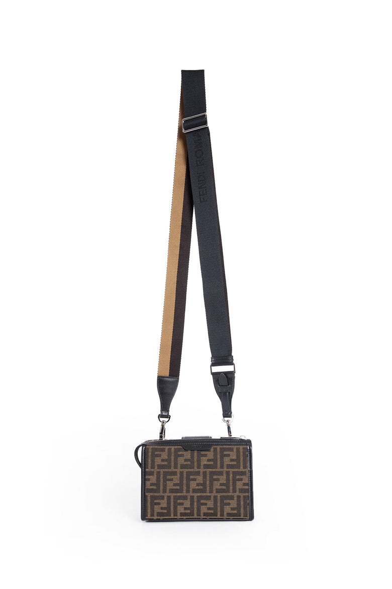 FF Jacquard Double Baguette Bag