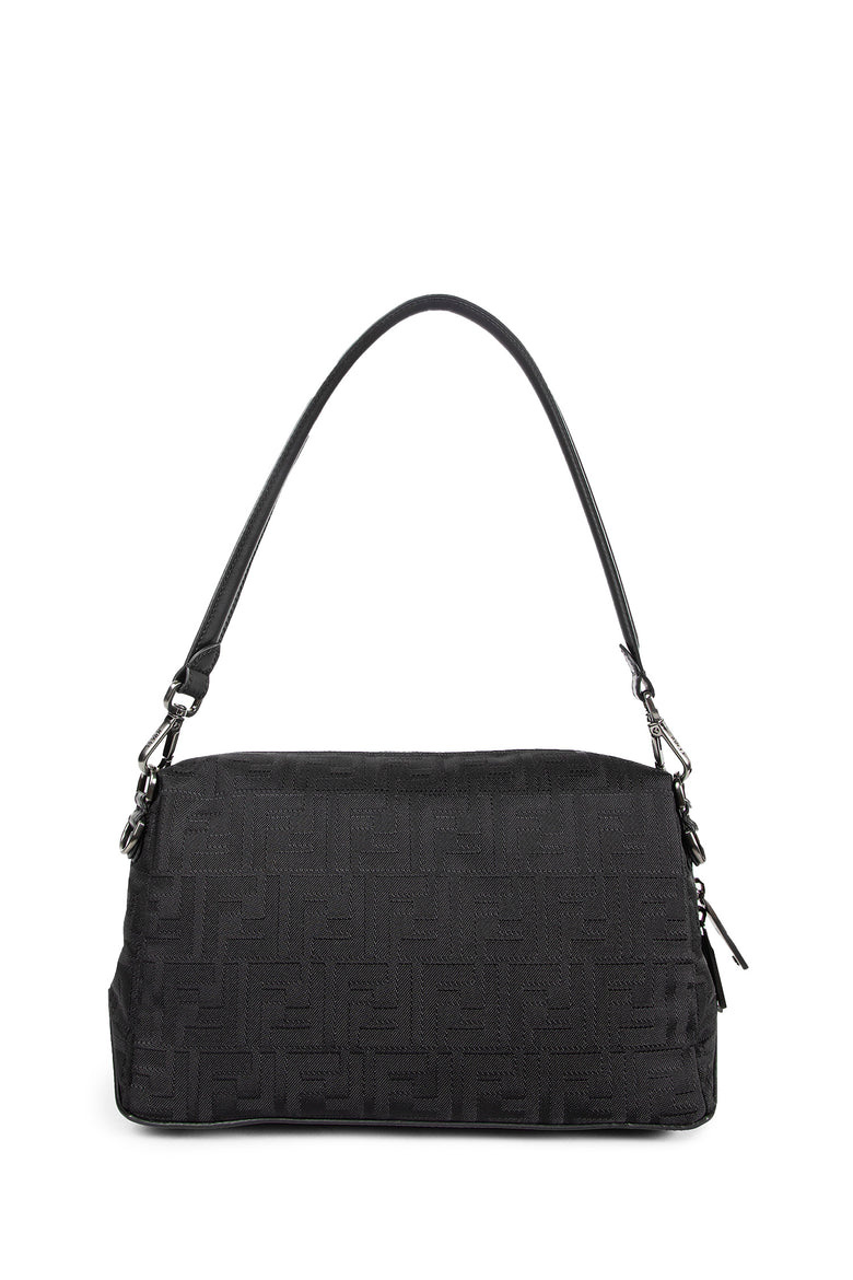 FENDI MAN BLACK FANNY PACKS