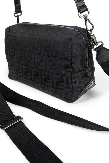 FENDI MAN BLACK FANNY PACKS