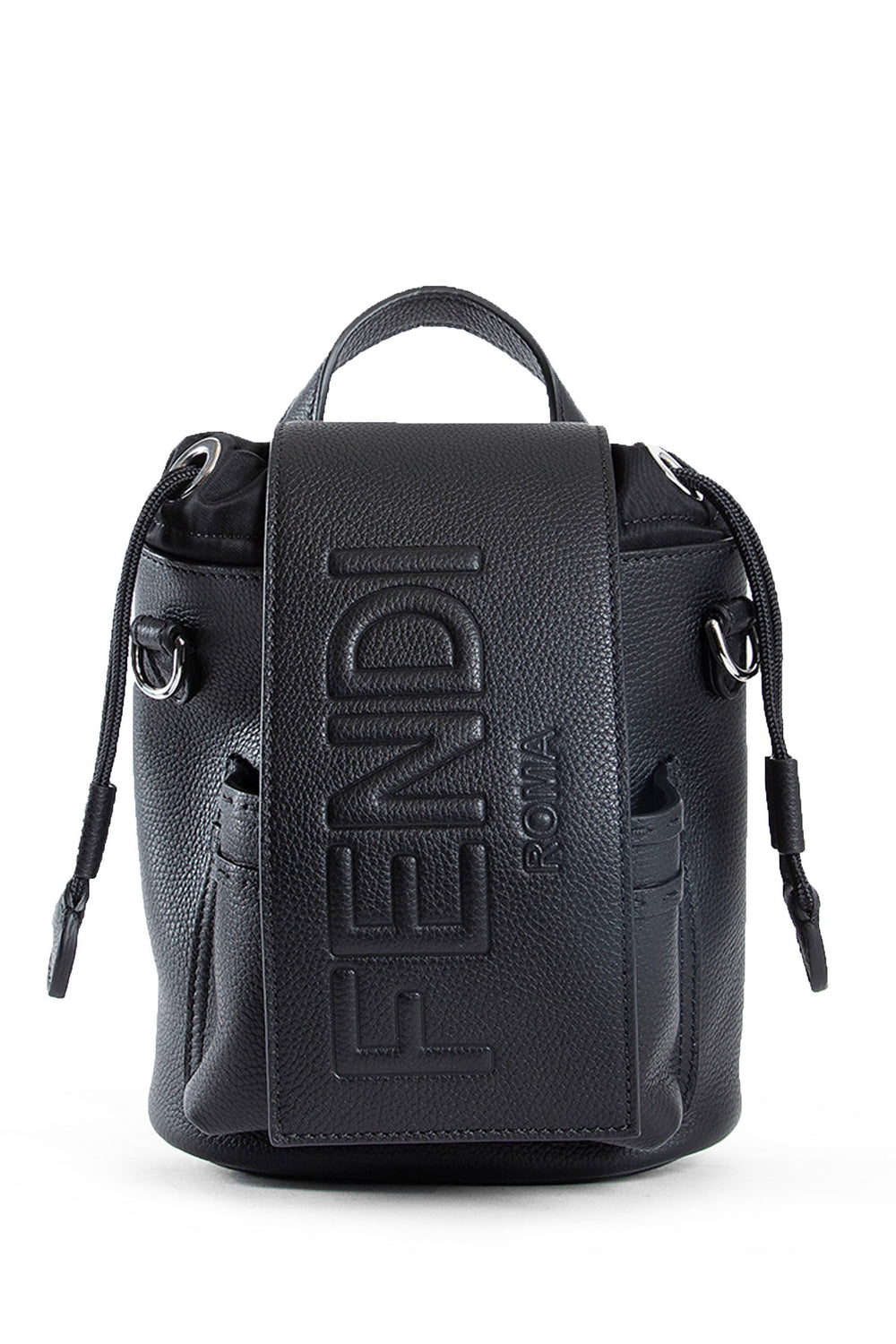 FENDI MAN BLACK MINI BAGS