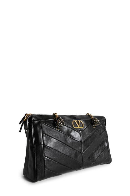 VALENTINO WOMAN BLACK TOP HANDLE BAGS