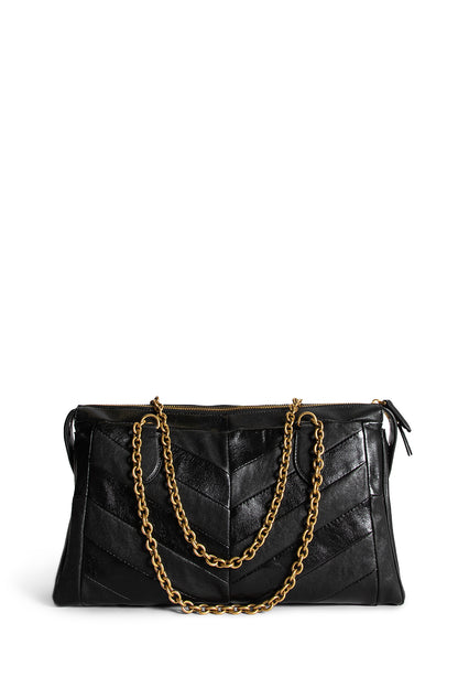 VALENTINO WOMAN BLACK TOP HANDLE BAGS
