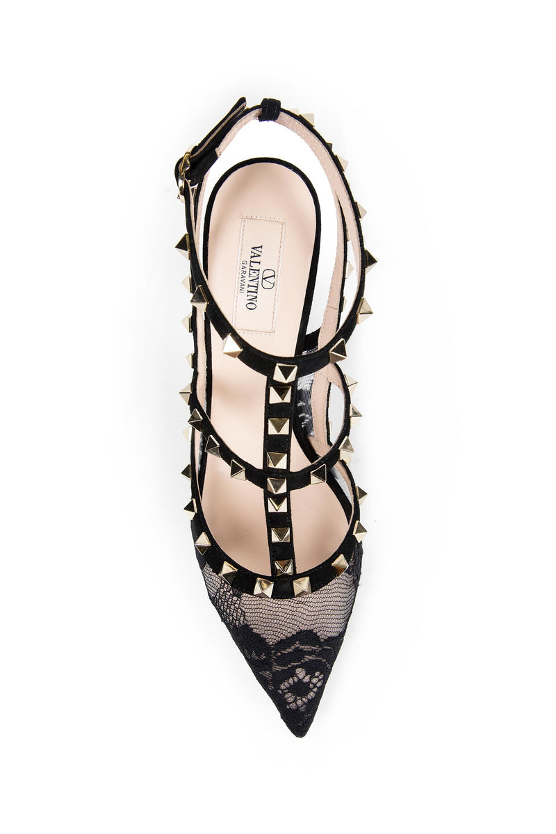 Rockstud Lace Pumps