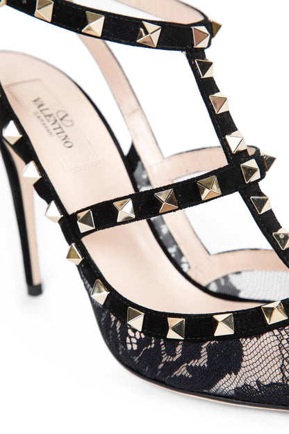 Rockstud Lace Pumps