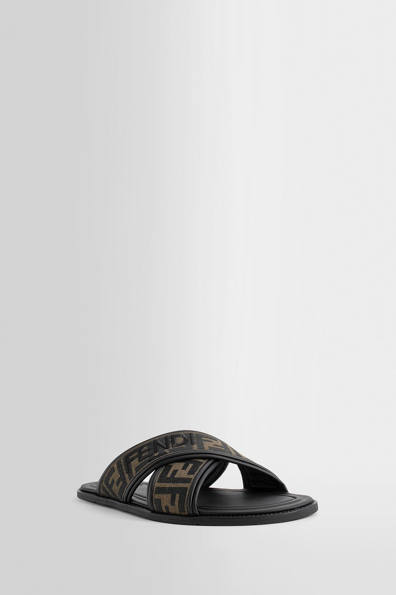 FENDI MAN BLACK SANDALS