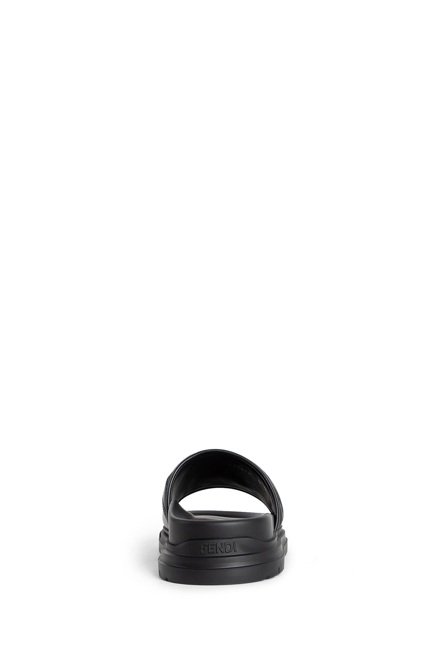 FENDI MAN BLACK SANDALS