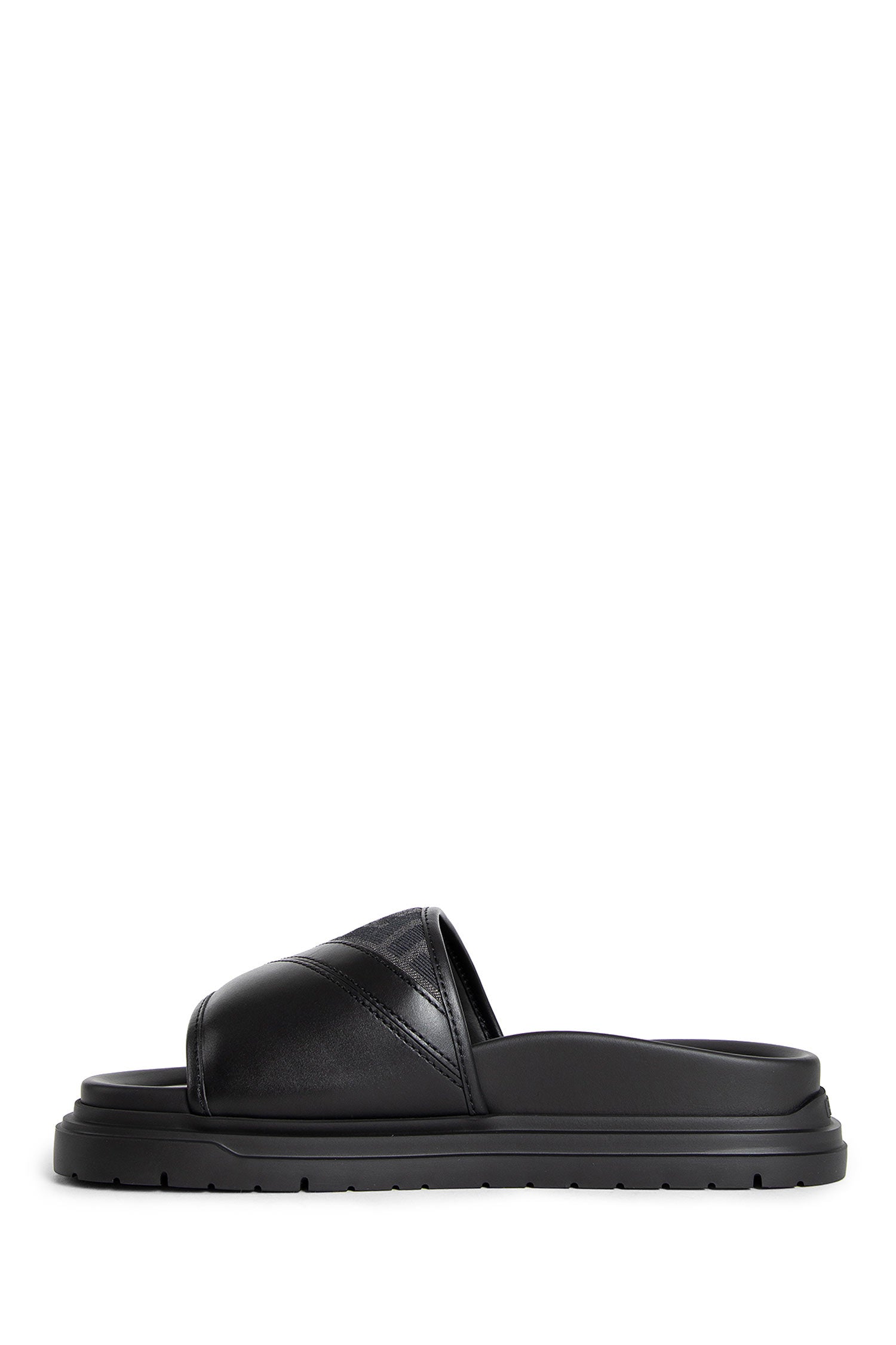 FENDI MAN BLACK SANDALS