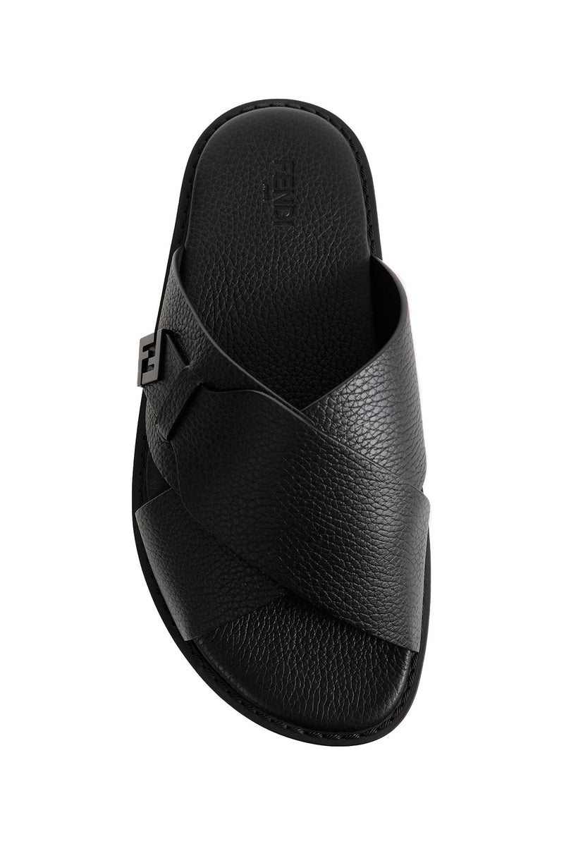 FENDI Squared FF Slides man
