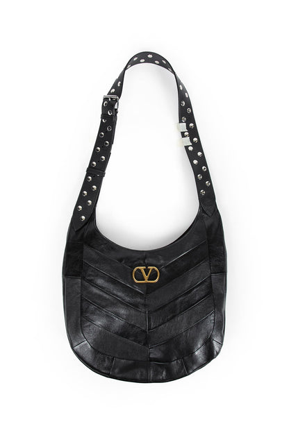 Hoboho Chevron Nappa Hobo Bag