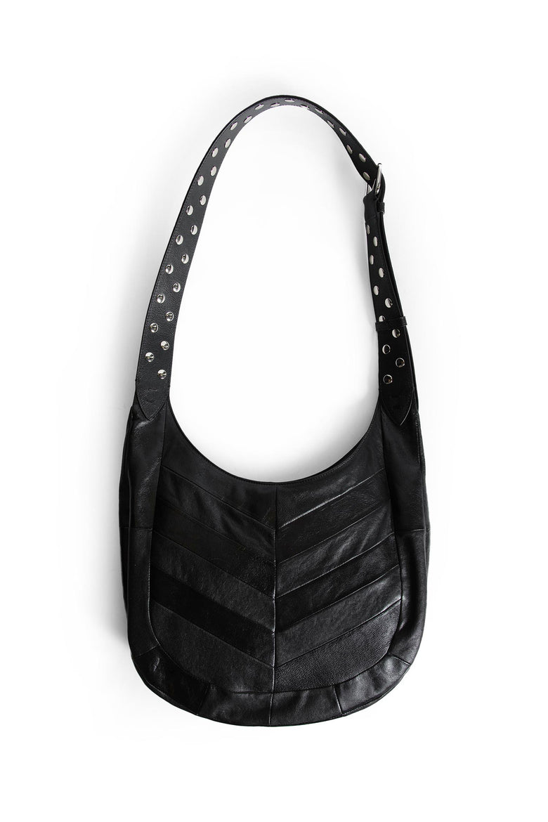 Hoboho Chevron Nappa Hobo Bag