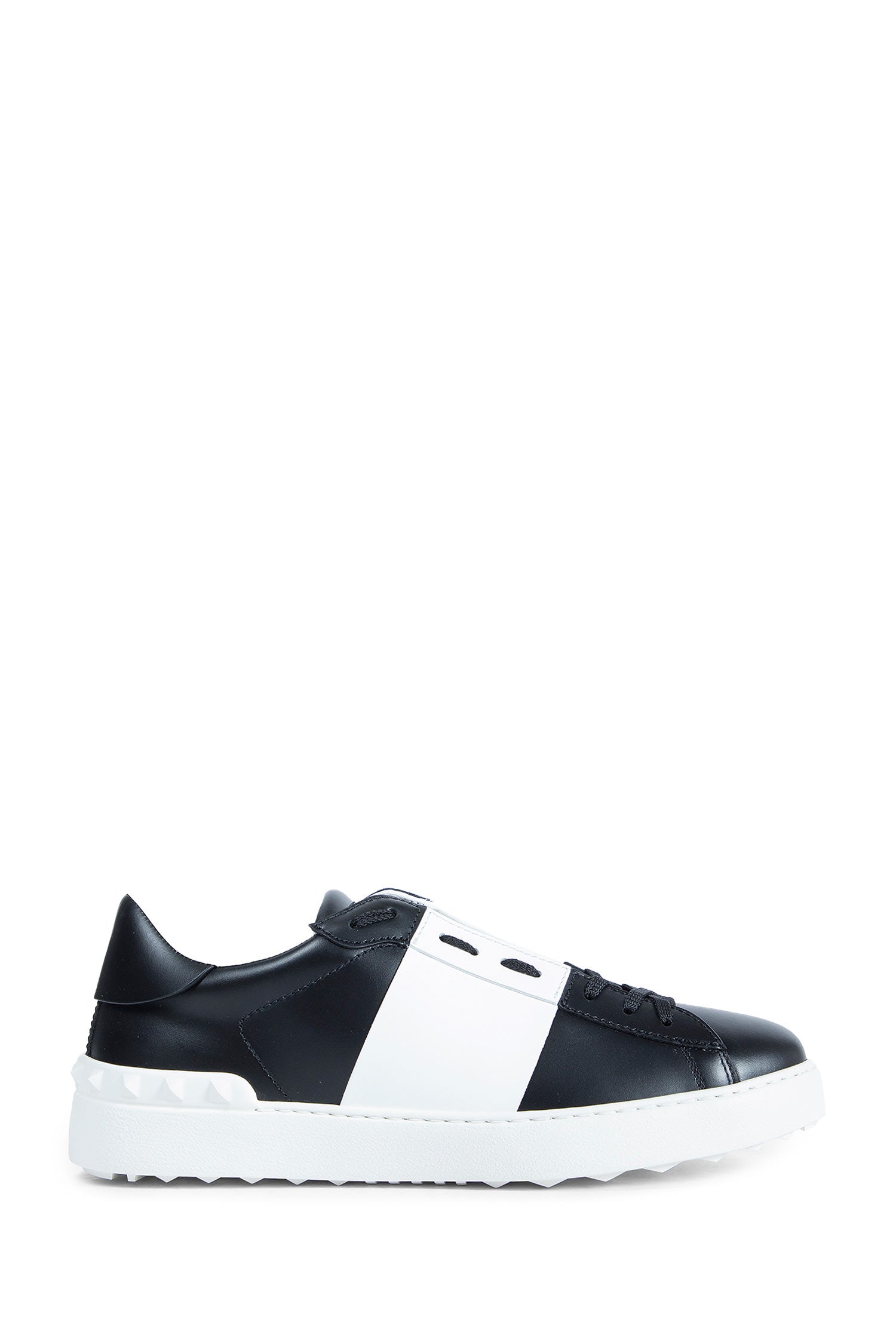 Open Sneakers in Leather