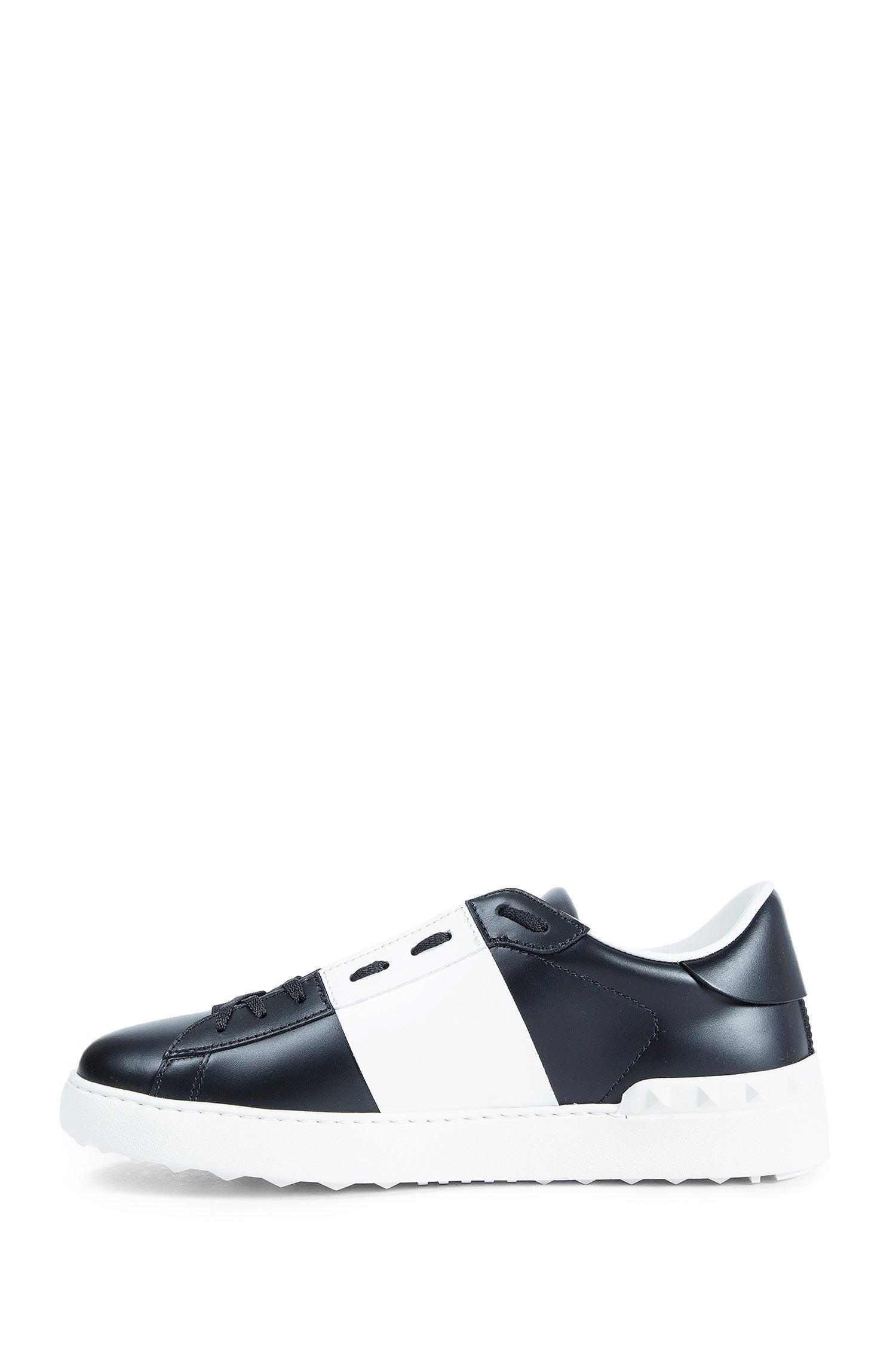 Open Sneakers in Leather
