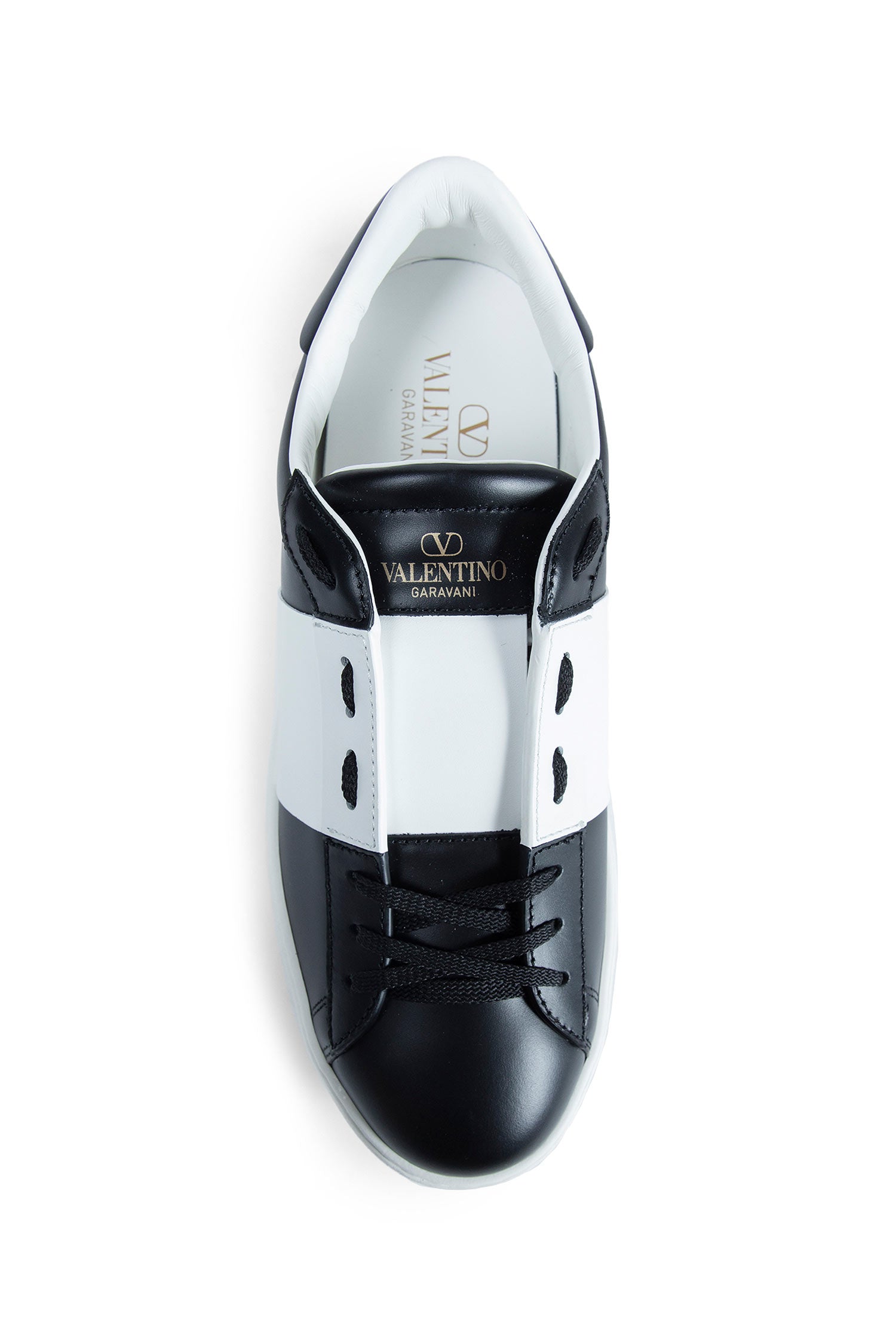 Open Sneakers in Leather