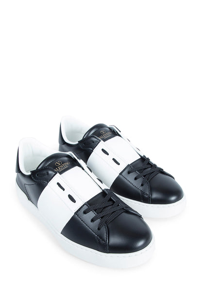 Open Sneakers in Leather