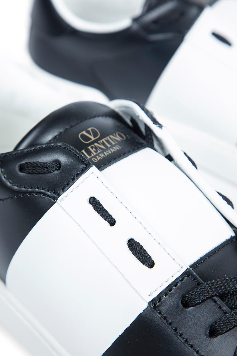 Open Sneakers in Leather