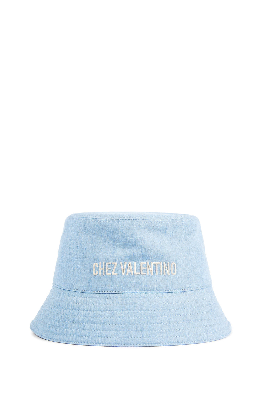 Chez Valentino Denim Bucket Hat